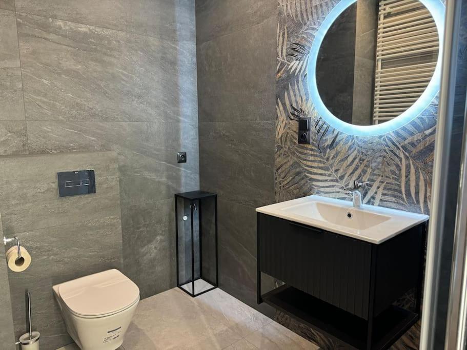 Sowia Z Garazem Podziemnym, Nowy Apartment